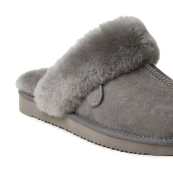Dearfoams Fireside Genuine Sheepskin Slipper Women's 8W NWT - Picture 5 of 13